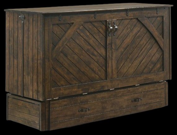 Night & Day Furniture™ Ranchero Brown Murphy Cabinet -0