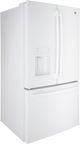 GE® 36" 25.6 Cu. Ft. High-Gloss White Freestanding French Door Refrigerator-3