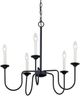 Forty West Barker Black Chandelier-2