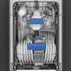 Smeg 18" Black Top Control Built-In Dishwasher -2