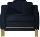 New Classic® Home Furnishings Empire Midnight Black Chair-2