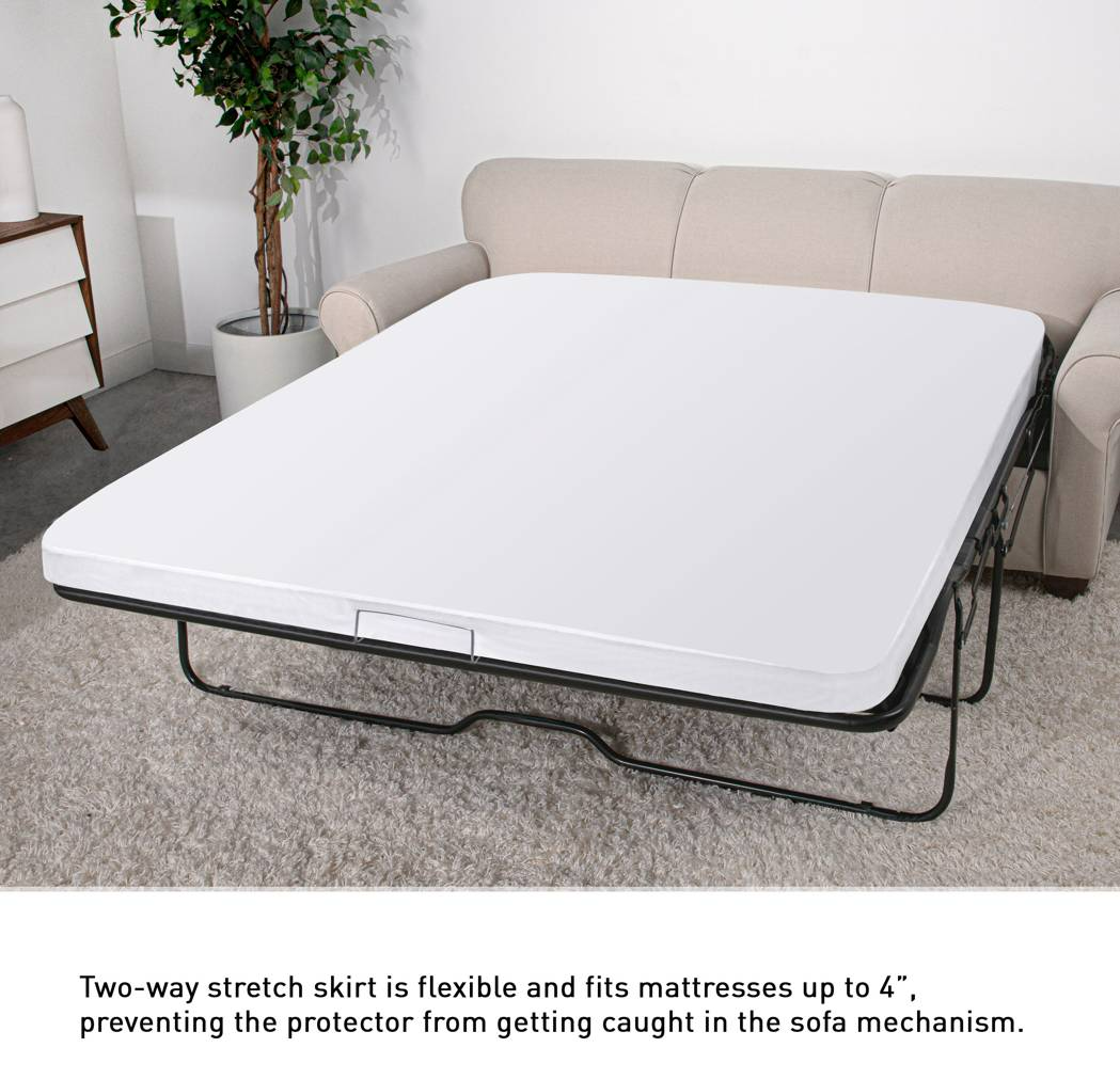 BEDGEAR iProtect Queen Sofa Bed Mattress Protector - Thumbnail 2