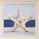 Stylecraft Blue/Light Blue/Off-White/Orange Wall Art-0