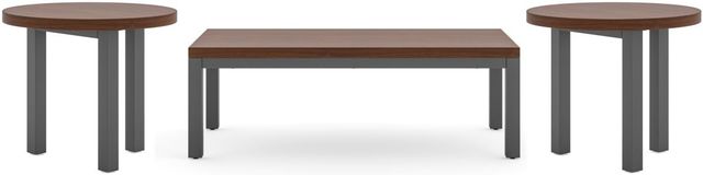 homestyles® Merge Brown 3-Piece Coffee Table Set-0