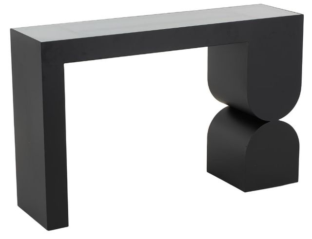 Deco Marche Black Console Table-0