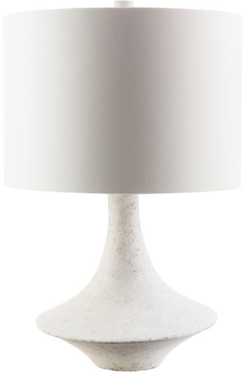Surya Bryant White Table Lamp | Jack's Furniture Center