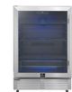 FORNO® Frescolino Series Alta Qualita 24" 4.8 Cu. Ft. Fingerprint Resistant Stainless Steel Beverage Center -0