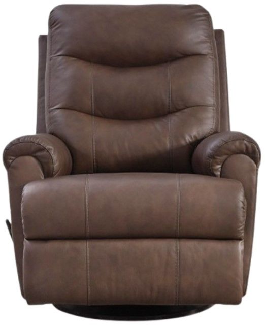 Signature Design by Ashley® Flynwood Espresso Manual Swivel Glider Recliner-2