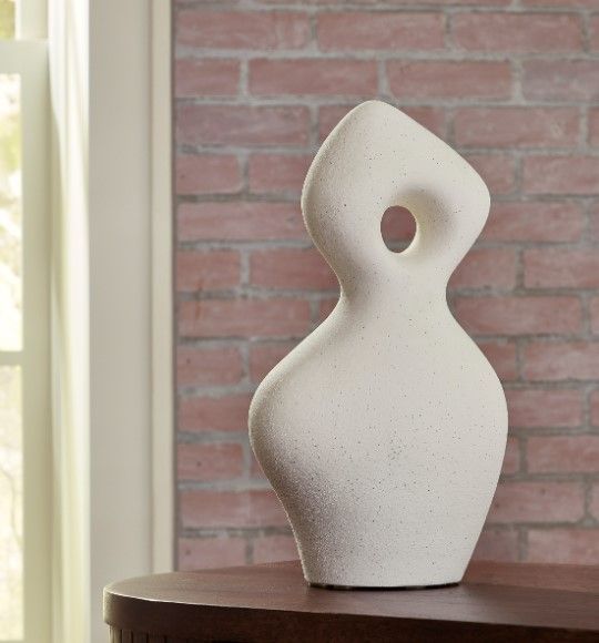 Signature Design by Ashley® Arthrow Off White Sanded Sculpture-3