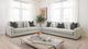 Furniture of America® Romsey Light Gray Sofa-2