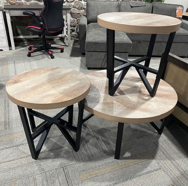 Occasional Table Set of 3 - OVERSTOCK-0