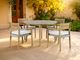 New Classic® Home Furnishings Arden Natural Wicker Outdoor Patio Dining Table-1