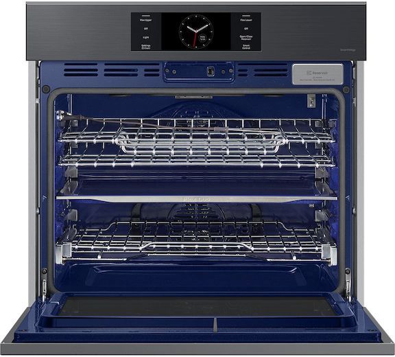 Samsung Bespoke 30" Matte Black Single Electric Wall Oven-3