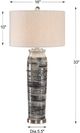 Uttermost® Dark Gray Table Lamp-3