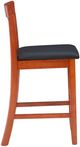 Linon Triena Dark Cherry Counter Stool-4