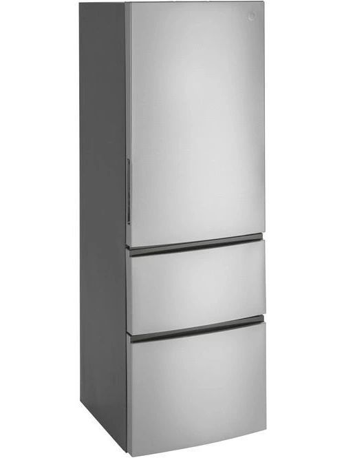 GE® 11.9 Cu. Ft. Stainless Steel Counter Depth Bottom Freezer Refrigerator-3