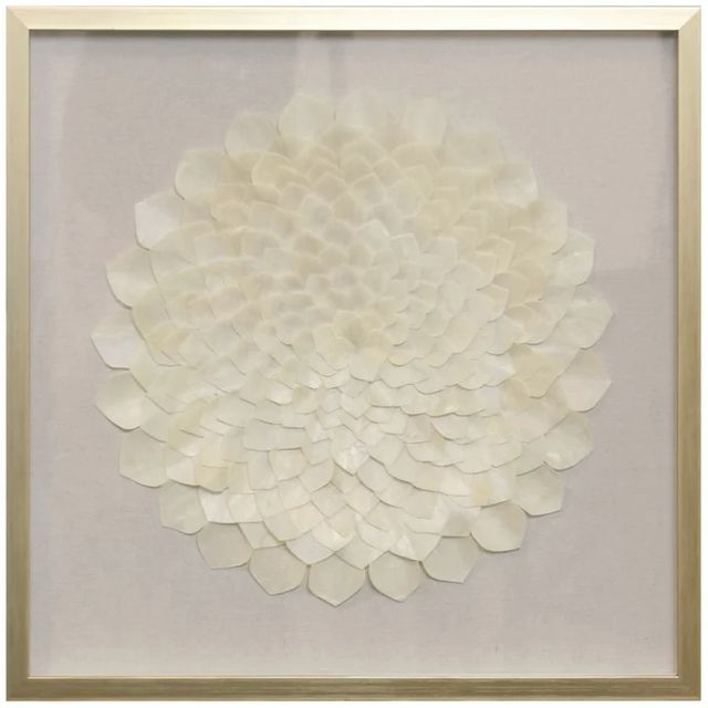 Stylecraft Blooming Ivory II Wall Art-0