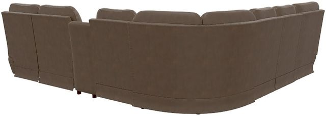 La-Z-Boy® Trouper 7-Piece Whiskey Reclining Sectional-3
