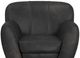International Furniture Direct Tamesis Black Swivel Accent Chair-5
