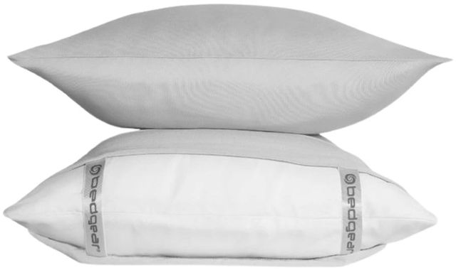 BEDGEAR® Hyper-Wool Performance® 2-Piece Light Gray Queen Pillow Case Set-2