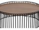 VIG Furniture Modrest Black/Brown Round Coffee Table-1