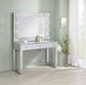 Coaster® Umbridge Glass Top Chrome Vanity with Lighting-3