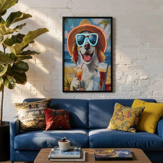 Stylecraft Neon Light Style 4 Wall Art-1