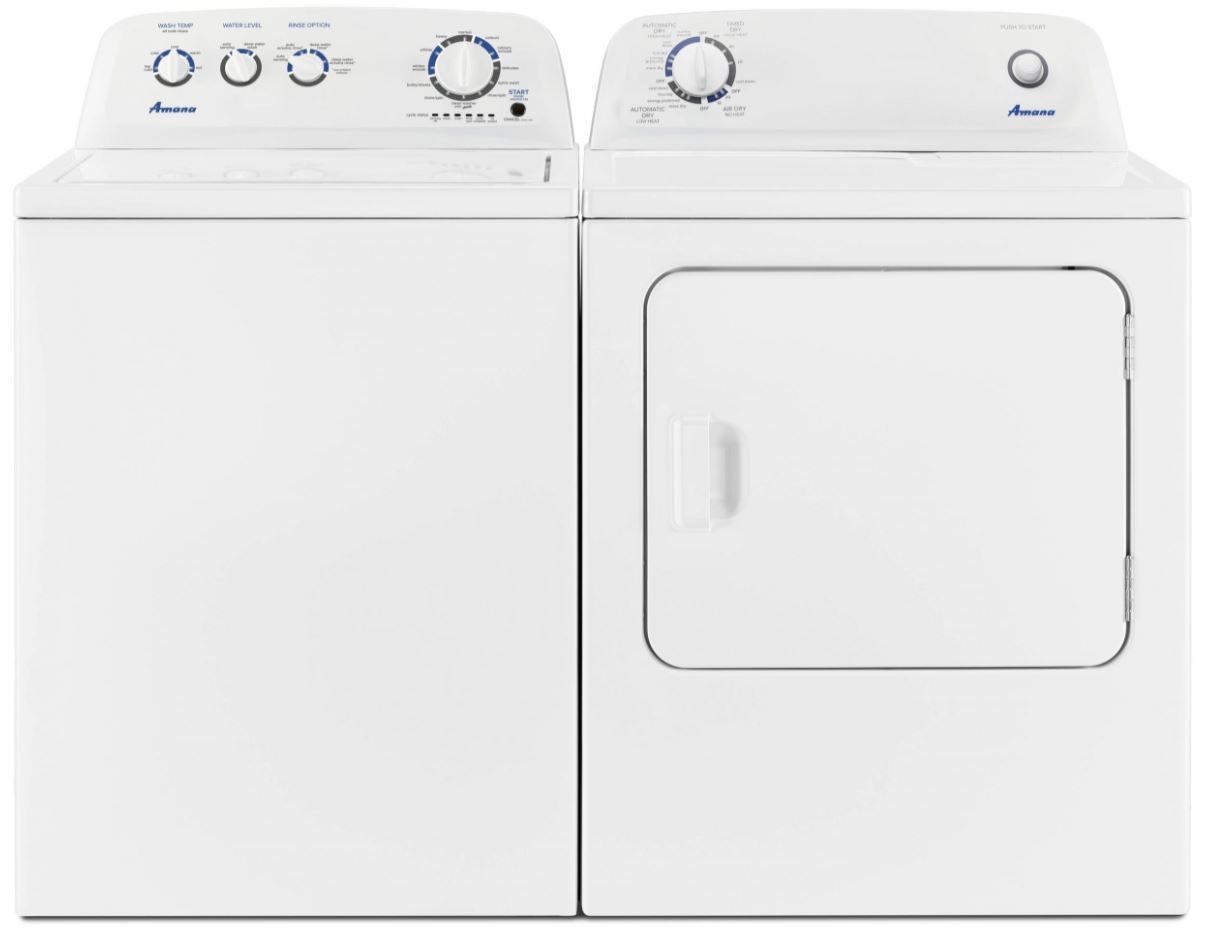 Ensemble de buanderie à chargement vertical Amana® - Blanc