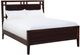 Mavin Customizable Atwood Queen Gridwork Bed with Low Footboard-0