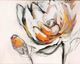 Stylecraft Bloomed IV Gray/Orange Wall Art-1