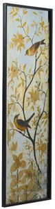 A & B Home 2-Piece Antique Mirror Wall Art Set-1