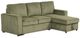 Furniture of America® Yves 2-Piece Green L-Shape Sectional-0
