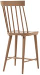 Legacy Classic Today's Traditions 2-Piece Natural Hickor Windsor Counter Stool Set-2