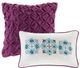 Olliix by Intelligent Design Joni Purple Twin/Twin XL Boho Reversible Coverlet Set-1