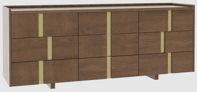 Country View Woodworking Verrado 81" Wood Legs Dresser-0