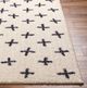 Surya Lykke Black/White 4'x6' Area Rug-1