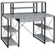 ACME Furniture Amiel Black/Gray Writing Desk-0