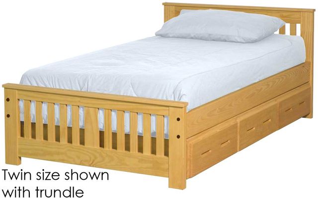 Crate Designs™ Furniture Classic Twin XL Shaker Bed-0