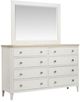 Magnussen Home® Echo Isles Driftwood and Sea Pearl Dresser-2