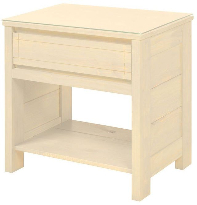 Crate Designs™ Furniture WildRoots Unfinished 24" Night Table-0