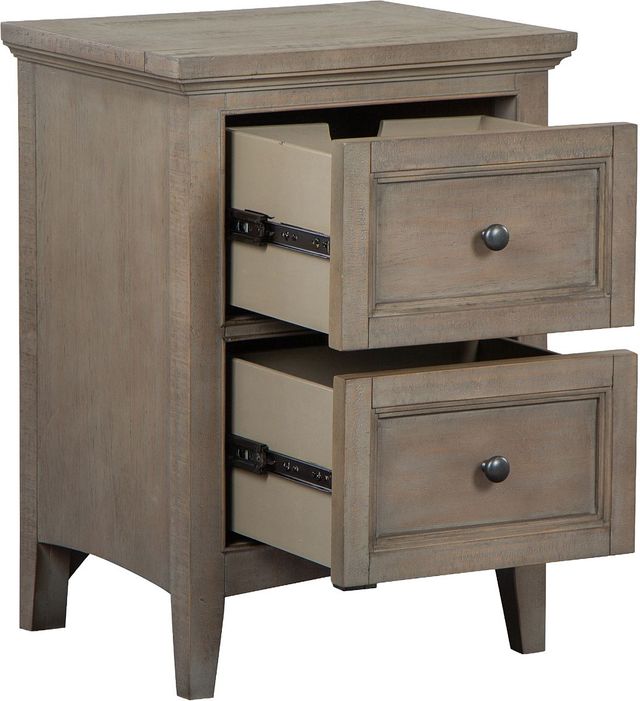 Magnussen Home® Paxton Place Dovetail Grey Small Drawer Nightstand-1