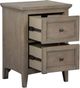 Magnussen Home® Paxton Place Dovetail Grey Small Drawer Nightstand-1
