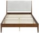 Homelegance® Jasper Chestnut/Light Gray Queen Platform Bed-3