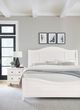 Vaughan-Bassett Cool Farmhouse Soft White Queen Sleigh Bed-3
