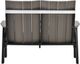 Nature's Best Furniture Customizable Contemporary 4' Polyethylene Outdoor Bench Loveseat-3