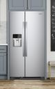 Whirlpool® 33" 21.4 Cu. Ft. Monochromatic Stainless Steel Side-By-Side Refrigerator-4