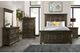 Elements International McCabe Smokey Walnut Dresser and Mirror Set-2