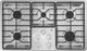 GE® 36" Stainless Steel Built-In Gas Cooktop-0