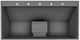 Vent-A-Hood® Premier Magic Lung® 48" Gunsmoke Wall Mounted Range Hood-2