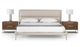 VIG Furniture Modrest Bergeron Cream Queen Upholstered Panel Bed-0